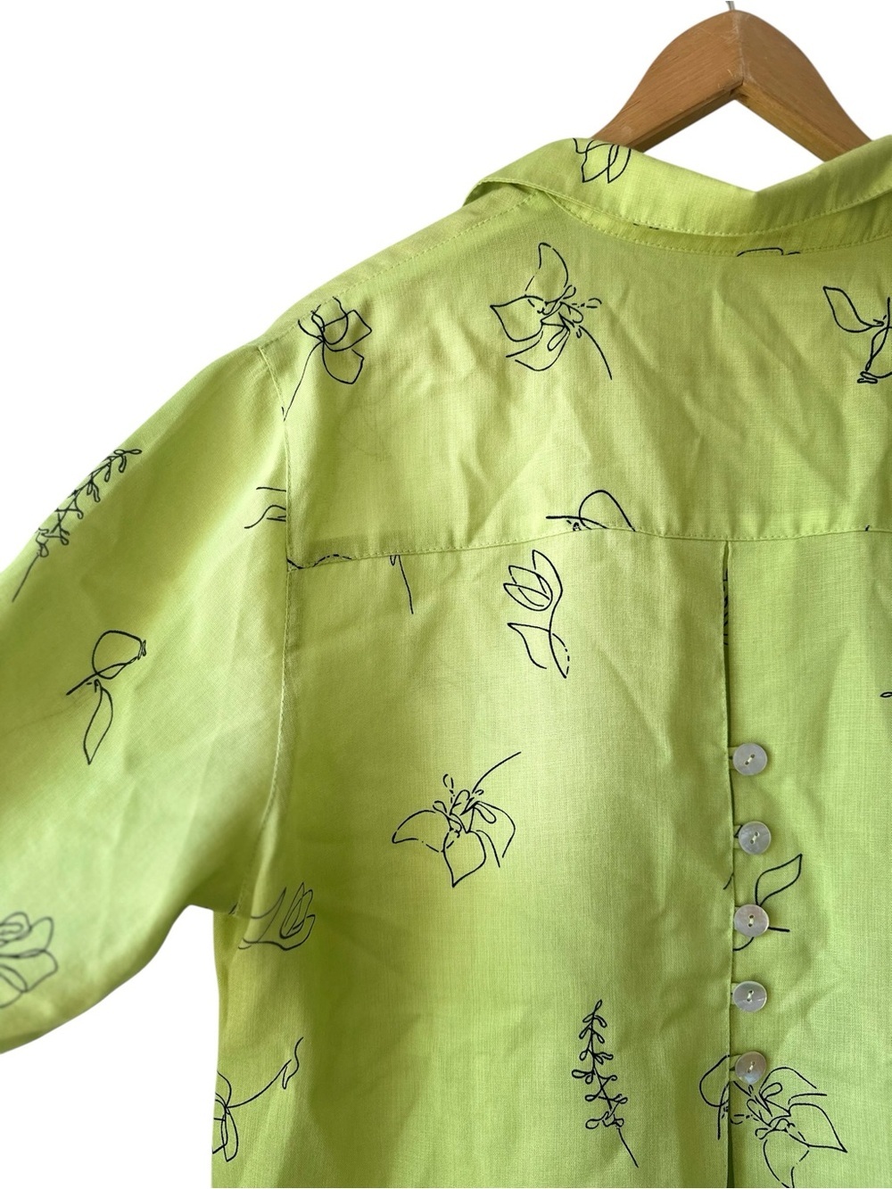 Fridaze Linen Redefined Hope Linen Blouse (XL) - Picture 5 of 8